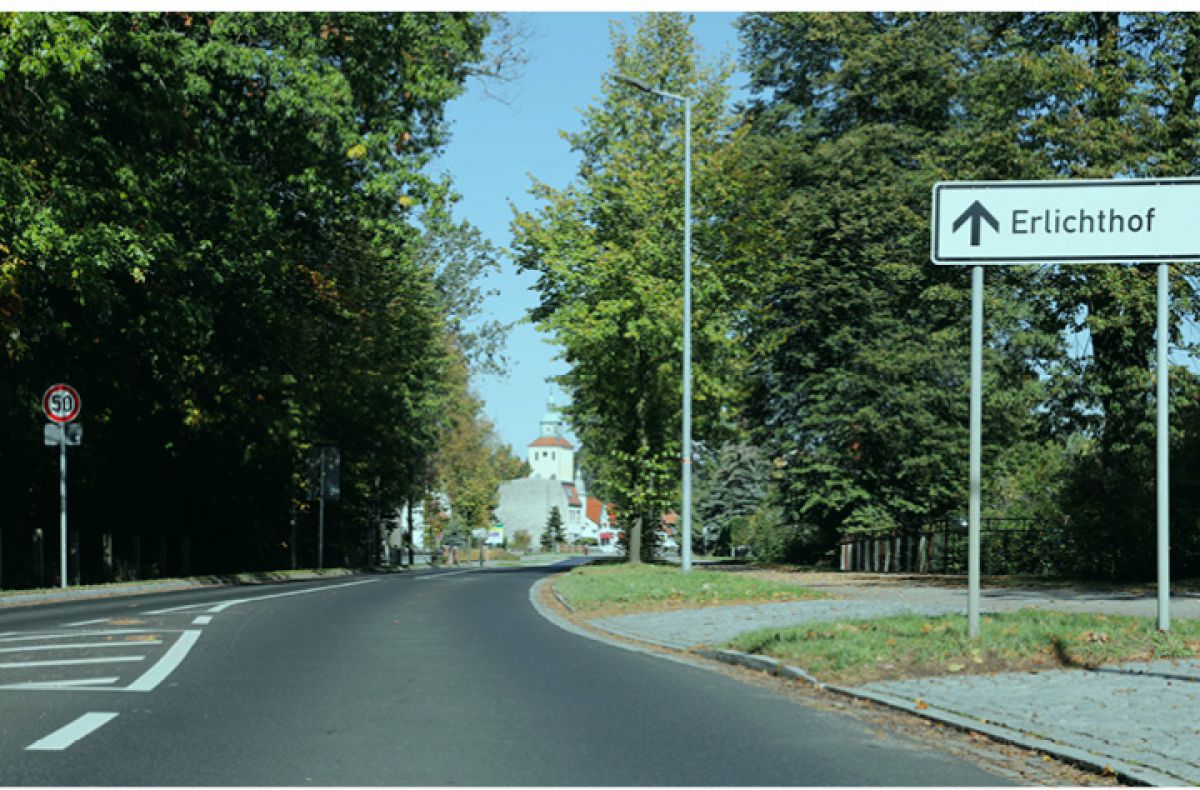 Fahrbahnerneuerung der Bundesstrasse B 115 Rietschen 